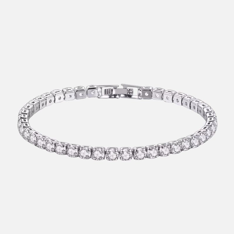 Bracelet Tennis Homme Zircon Étincelant