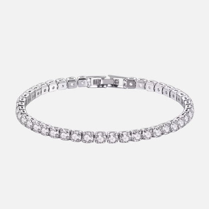 Bracelet Tennis Homme Zircon Étincelant