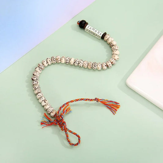Bracelet Tibétain Femme Perles Et Mantra