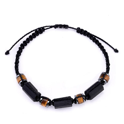 Bracelet Tourmaline et Œil du Tigre