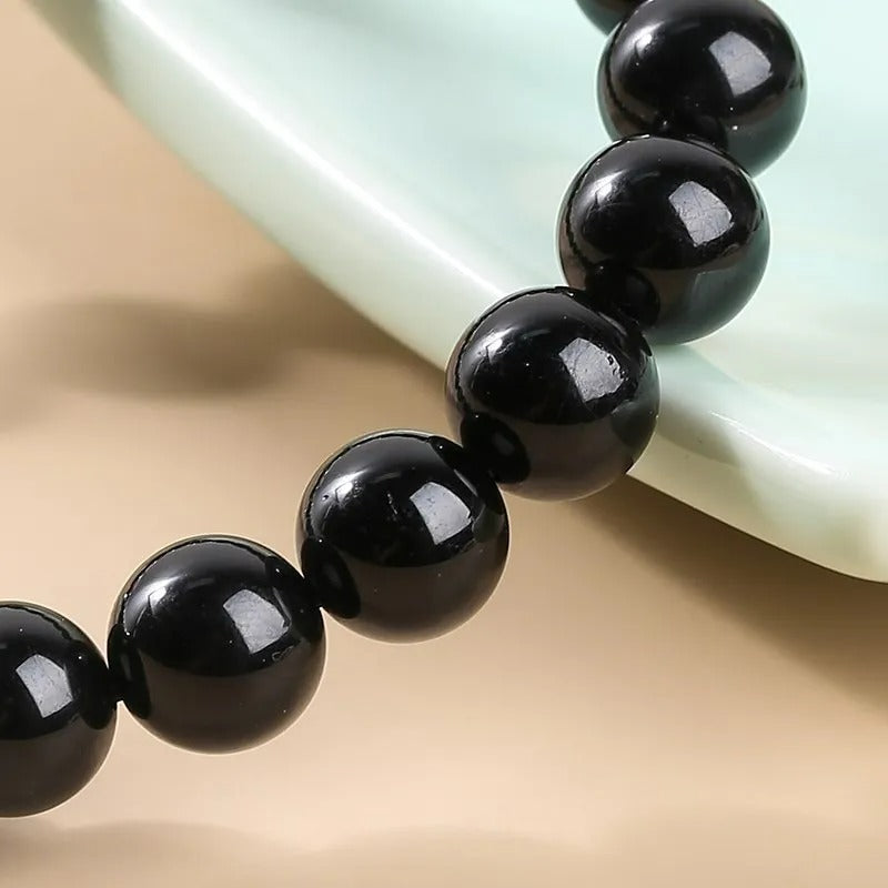 Bracelet Tourmaline Pierres Rondes
