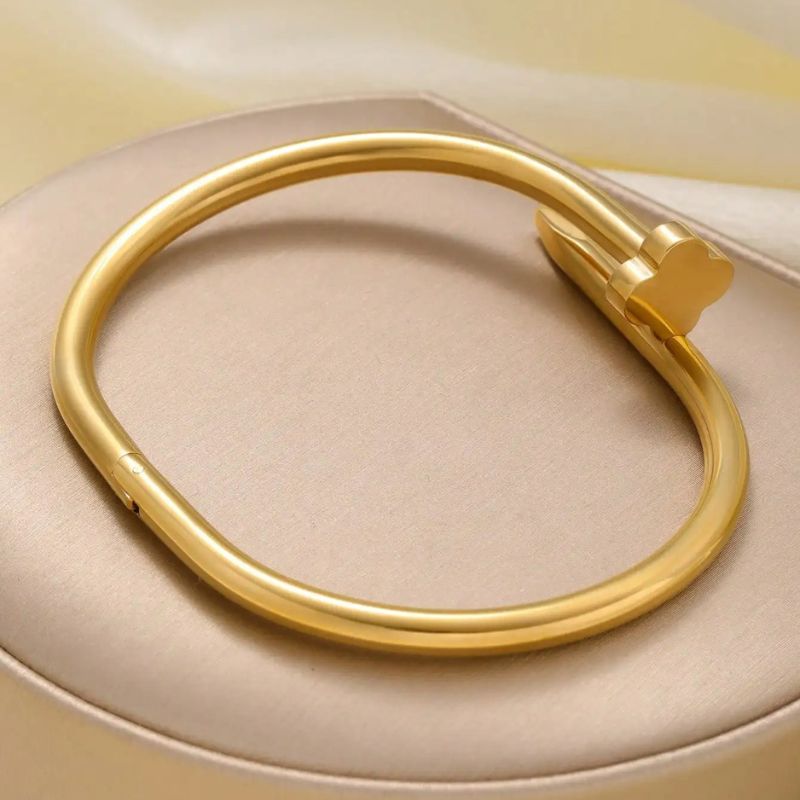 Duo Bracelet Femme Trèfle Acier Inoxydable Intemporel