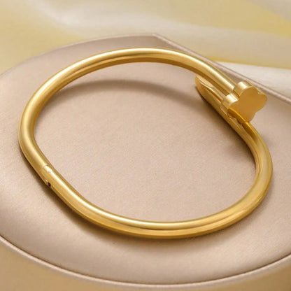 Duo Bracelet Femme Trèfle Acier Inoxydable Intemporel