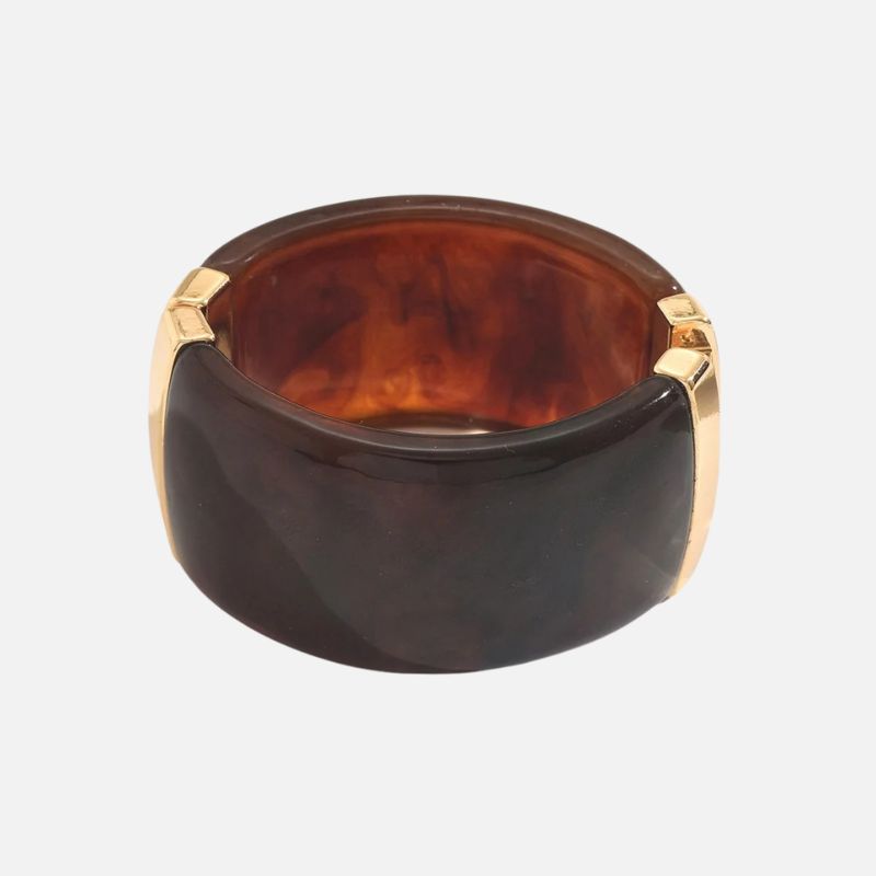 Gros Bracelet Femme Ébène