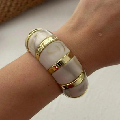 Gros Bracelet Femme Segmenté