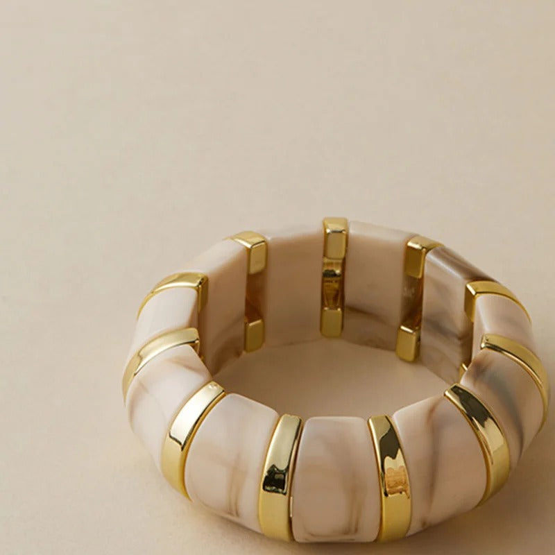 Gros Bracelet Femme Segmenté