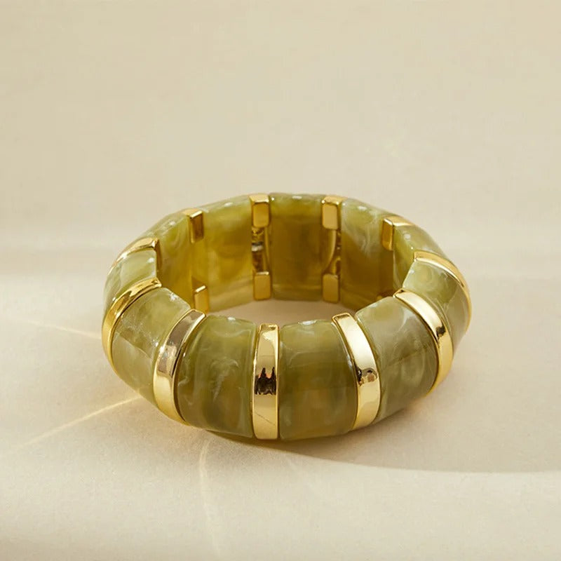 Gros Bracelet Femme Segmenté