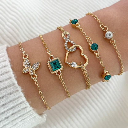 Lot 5 Bracelet Femme Multirang Symboliques
